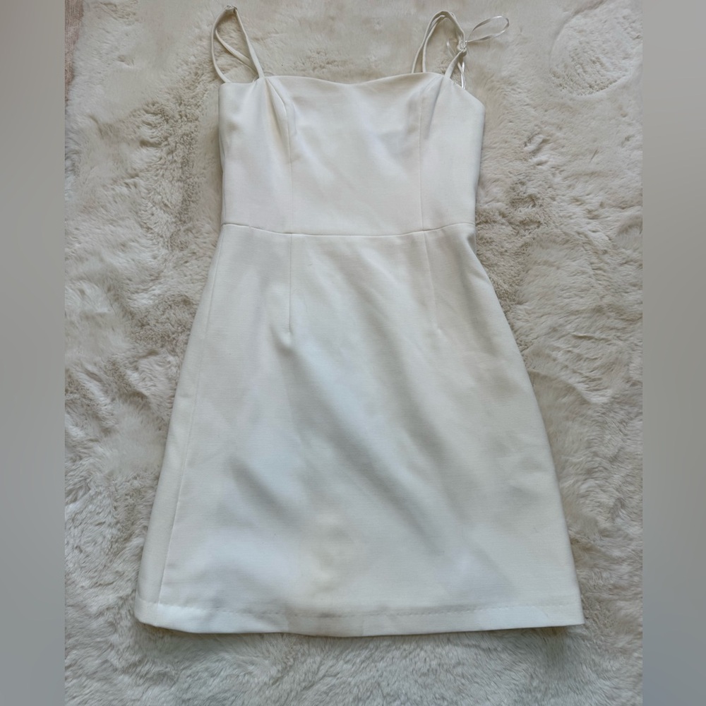 French Connection White Mini Dress XXS